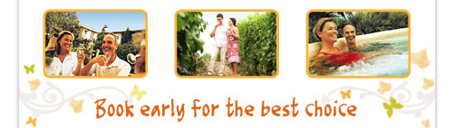 Book early for the best choice