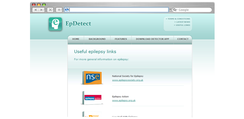 epilepsy seizure detection website