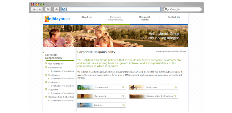 corporate website design